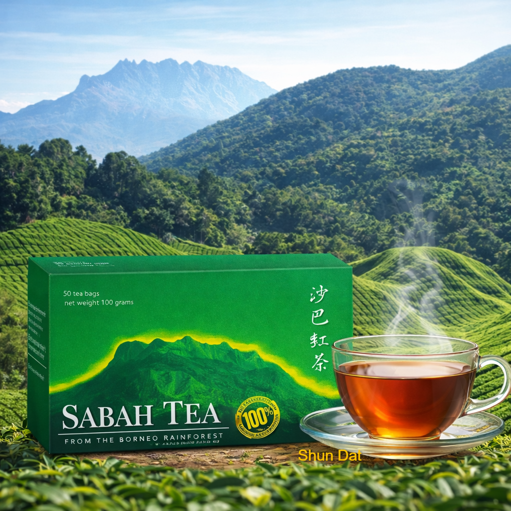 Sabah Tea 50 tea bags (Black Tea)