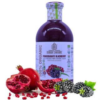 Georgia's Natural Pomegranate Blackberry Juice (100% Pure & Organic)