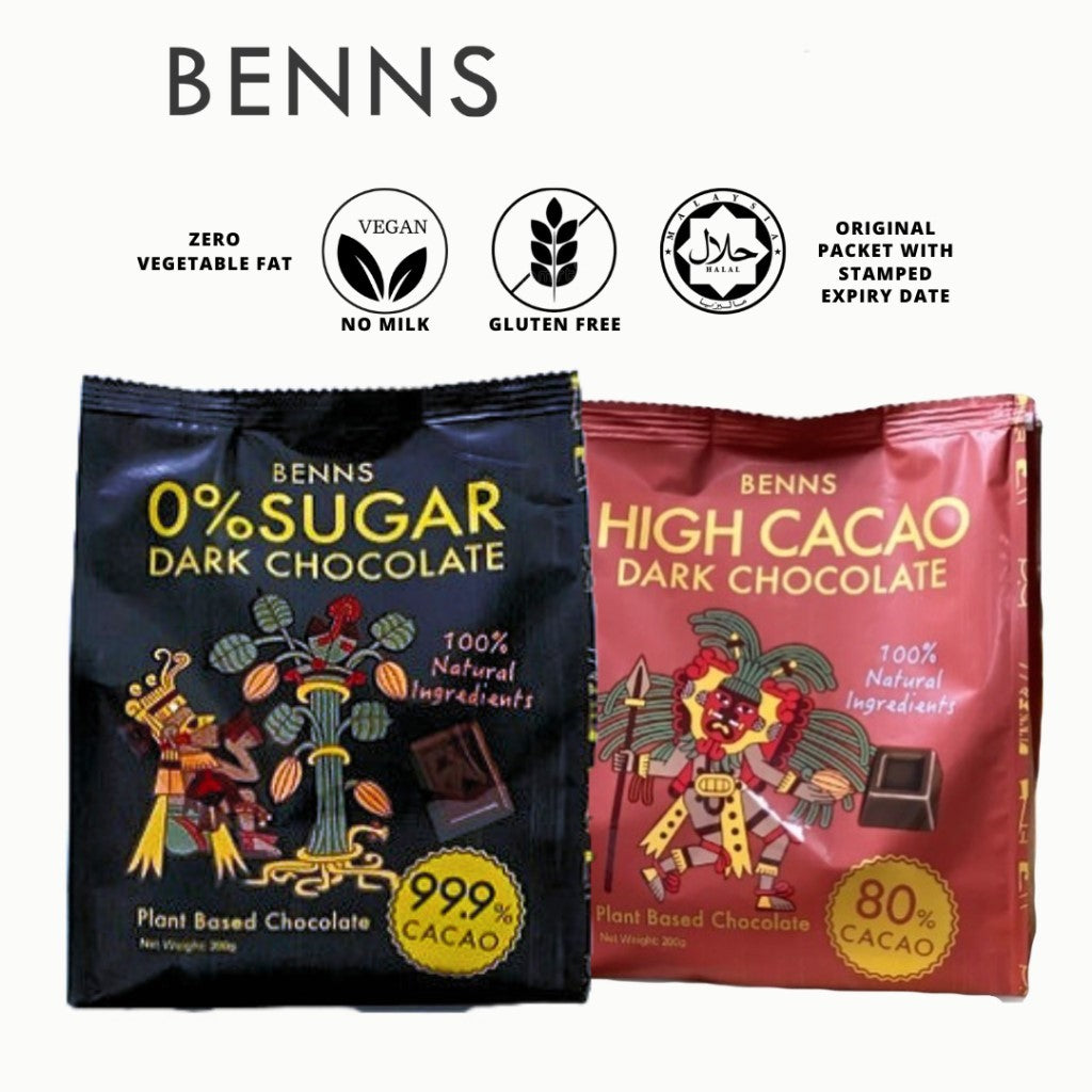 Benns Premium Dark Chocolate and Products