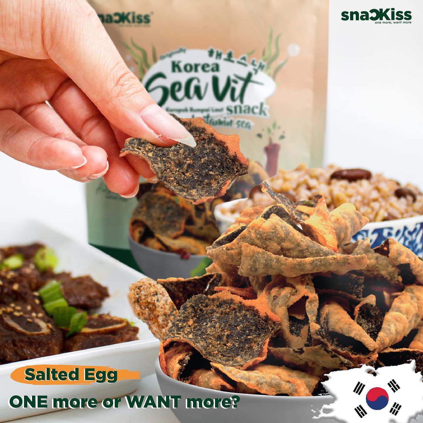 Aducktive Salted Egg Cornflakes/Mushroom Crisp and Products (Original/Spicy)