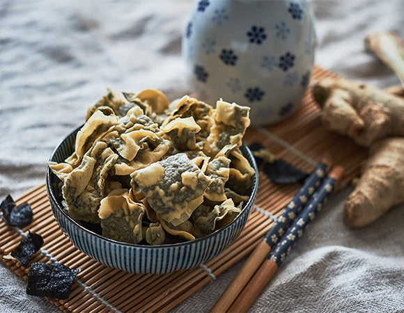Seaweed Crisp (Laver/Black Sesame/Korea Bamboo) (Vegan)