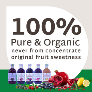 Georgia's Natural Pomegranate Blackberry Juice (100% Pure & Organic)