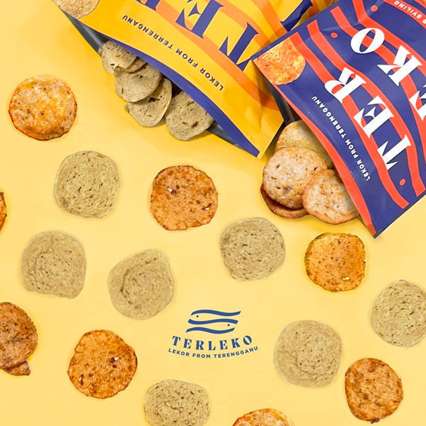 Terleko Lekor Chips (Keropok Lekor) (Spicy)