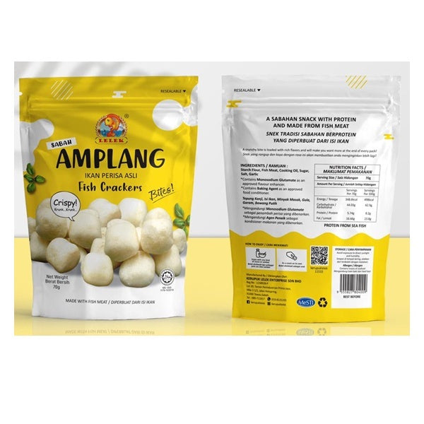 Fish Ball Cracker (Kerupuk Ikan Tengiri) Pagodamas and Products
