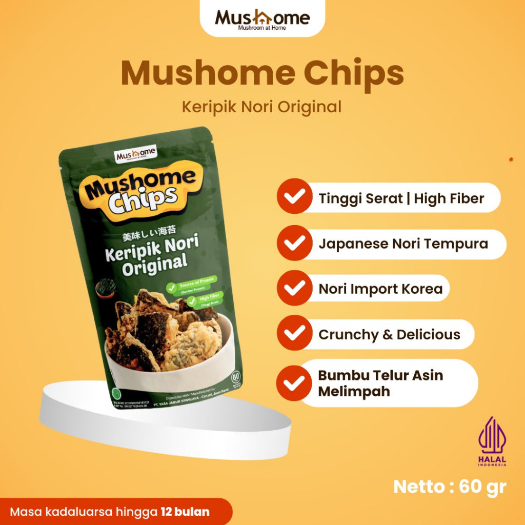 Mushome Nori Chips Original