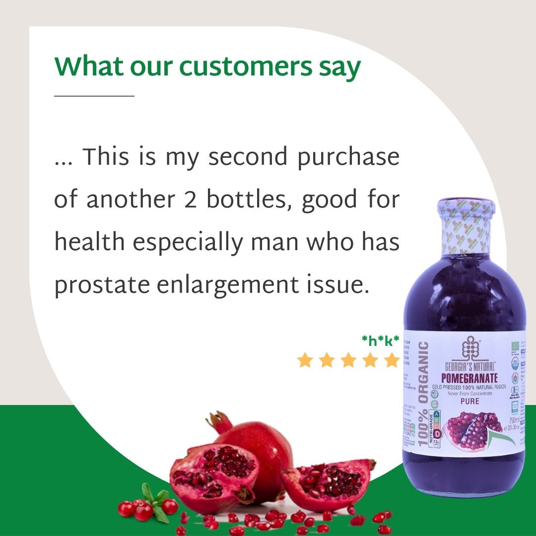 Georgia's Natural Pure Pomegranate Juice 750mL