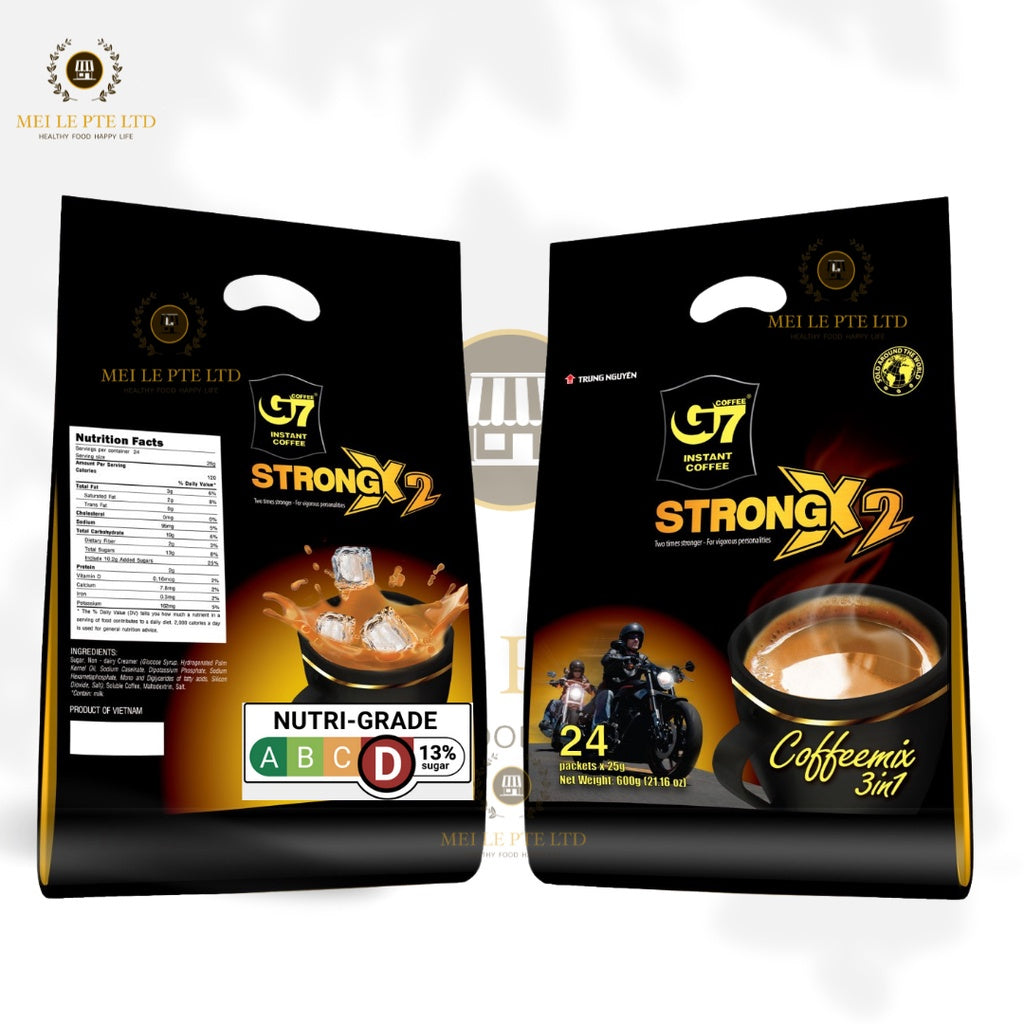 G7 3 in 1 Double Strong Coffee (Trung Nguyen Brand)