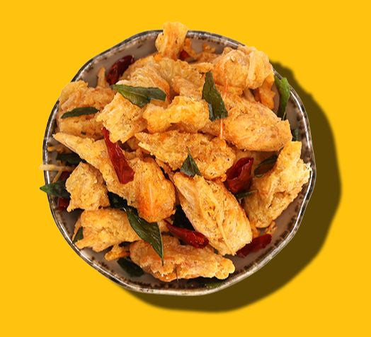 Jumbo Restaurant Salted Egg Prawn Chips (Love, Afare) and Products