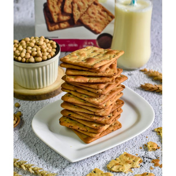 Quinoa Soy Milk Square Cracker