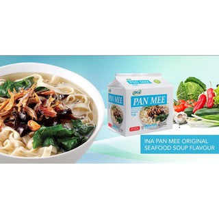Ina Pan Mee Original Seafood Soup/Assorted Pan Mee (Halal)