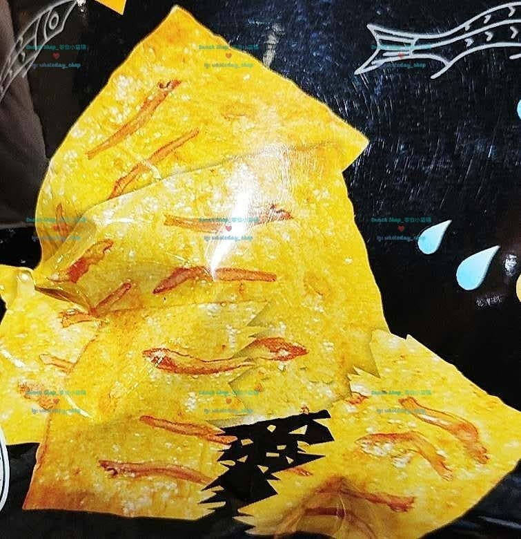 Whale Brand Codfish Chips Crackers with Anchovies