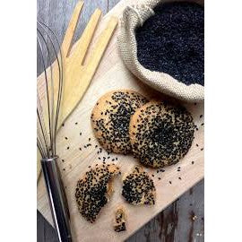 Black Sesame Heong Piah and Products