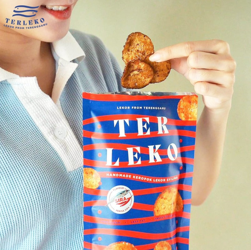 Terleko Lekor Chips (Keropok Lekor) (Spicy)