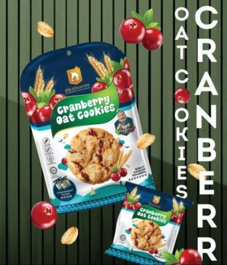 Cranberry Oat Cookies Big Country and Products