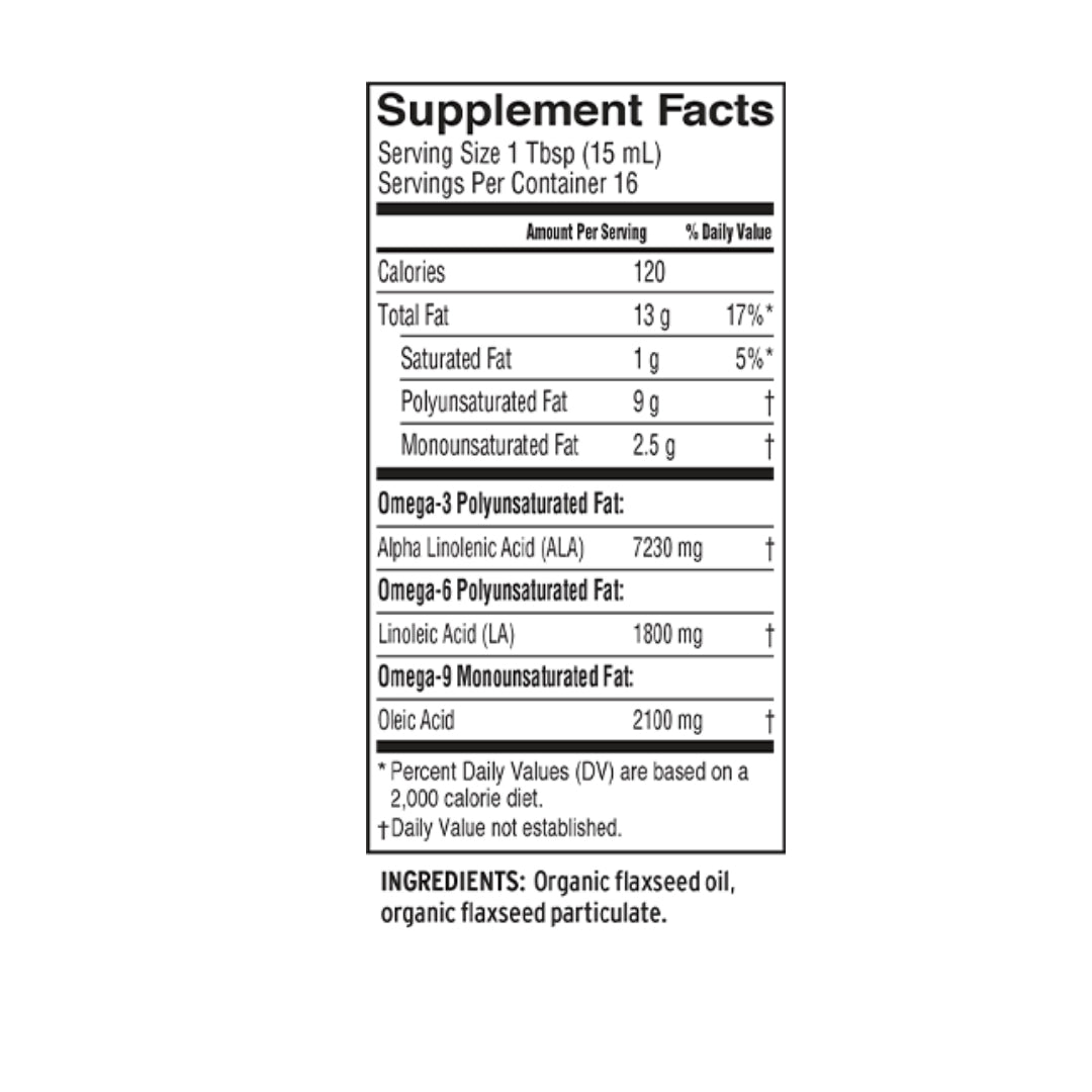 Organic Flaxseed Oil, Barlean's
