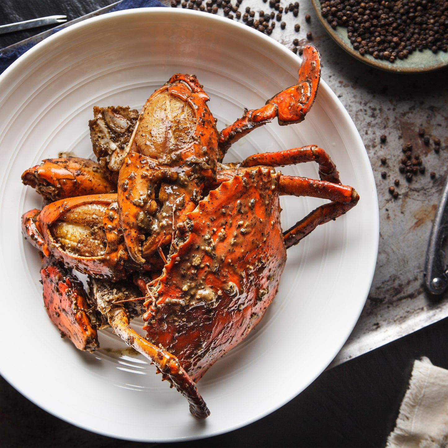 Love, Afare Black Pepper Crab Spice and Products
