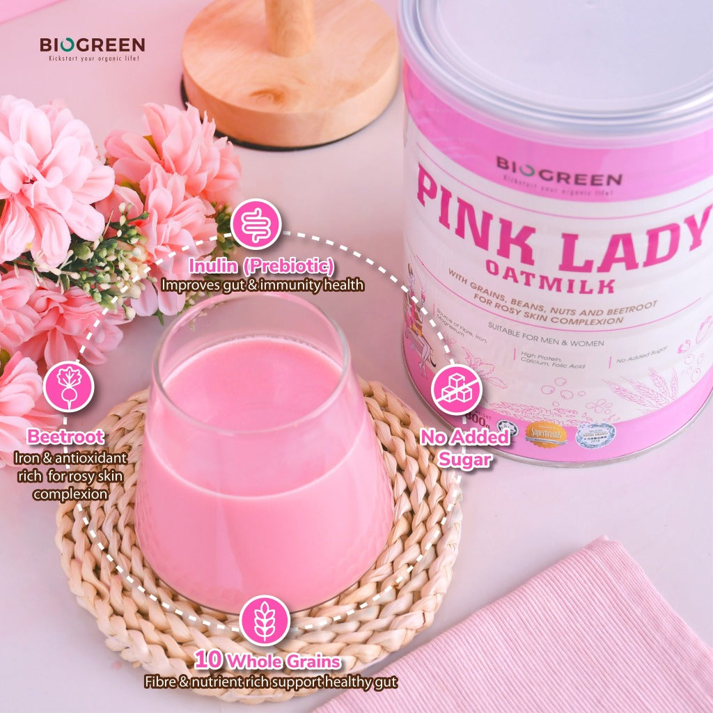 Biogreen Pink Lady Oatmilk