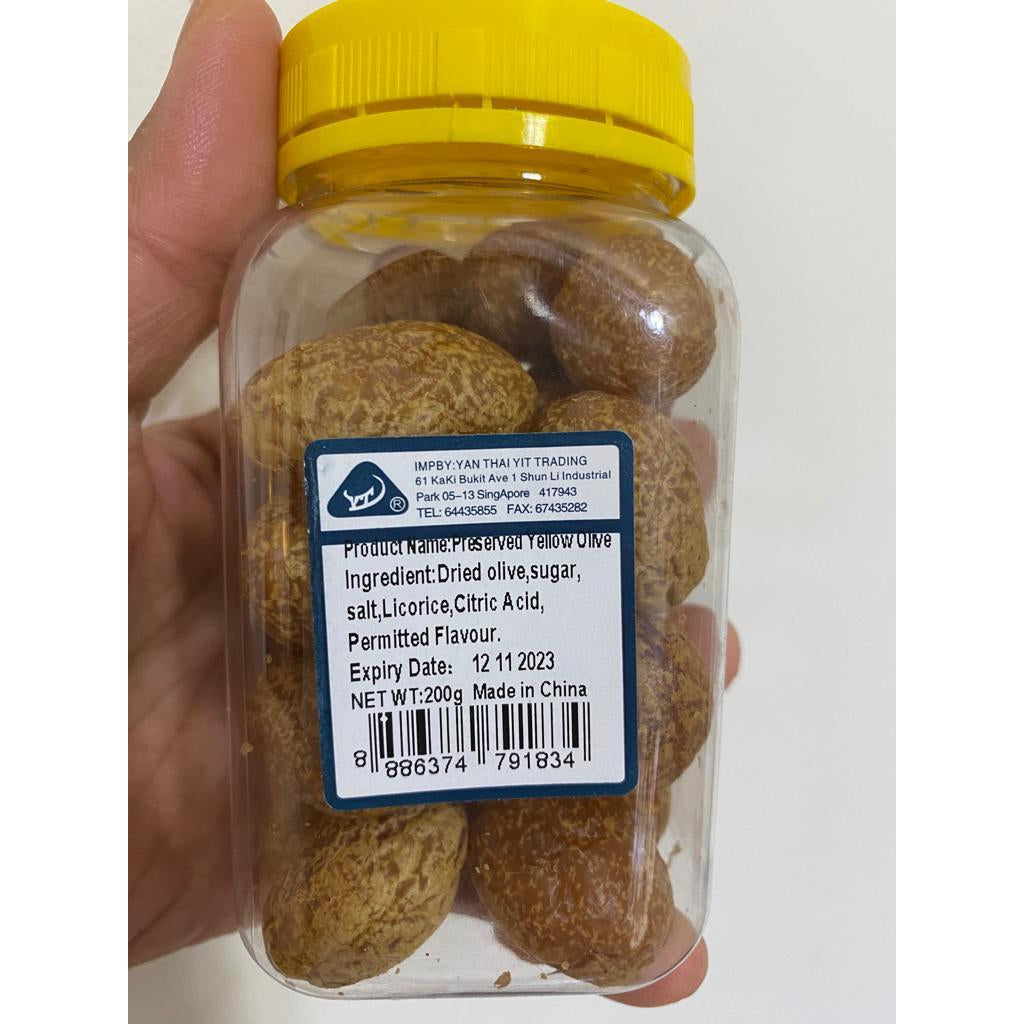 Ding Xiang Olive/Preserved Yellow Olive