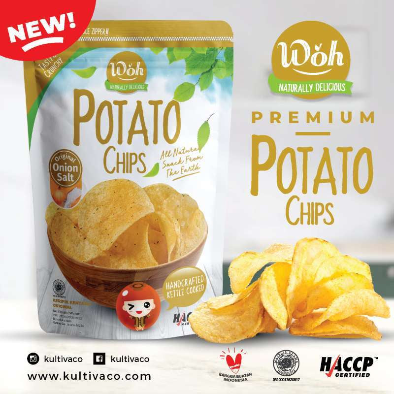 WOH Tempeh Chips 100g