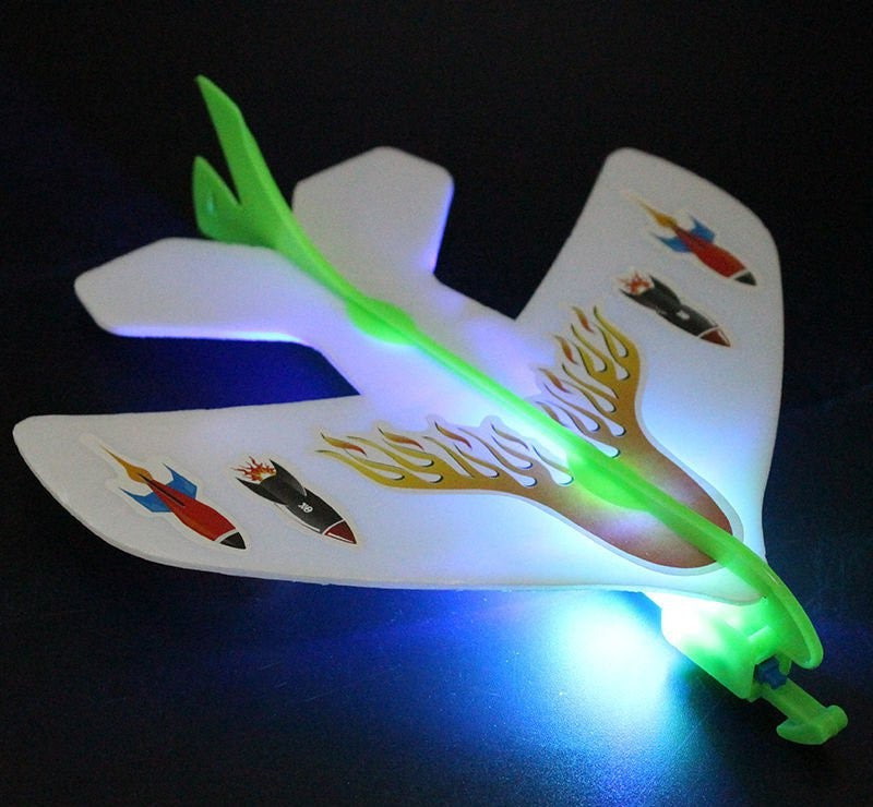 Childhood Toy Aeroplane With Light