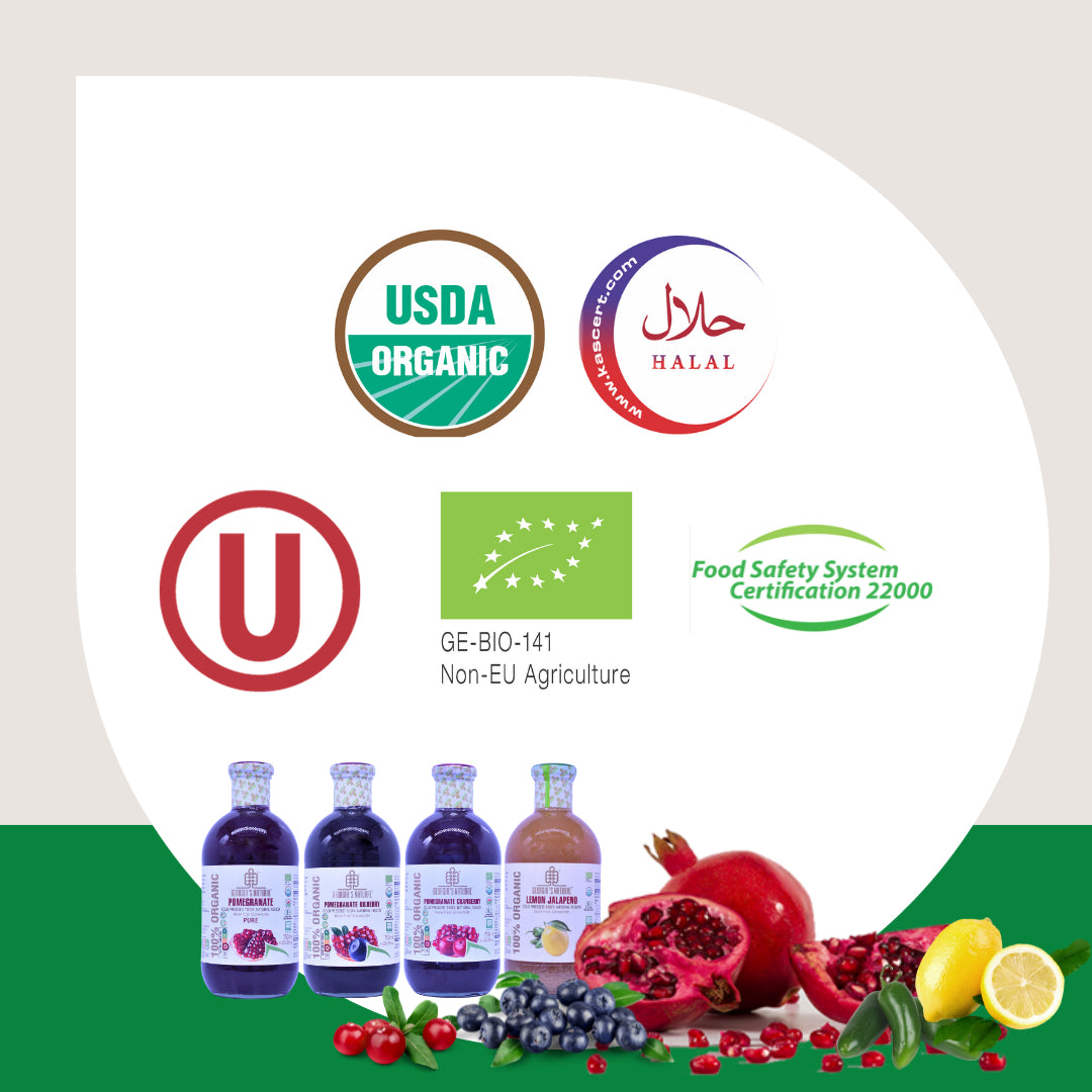 Georgia's Natural Pure Pomegranate Juice 750mL