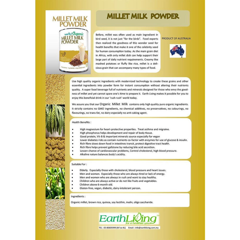 Earth Organic Millet Milk Powder