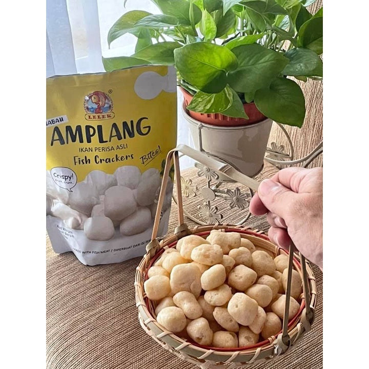 Fish Ball Cracker (Kerupuk Ikan Tengiri) Pagodamas and Products