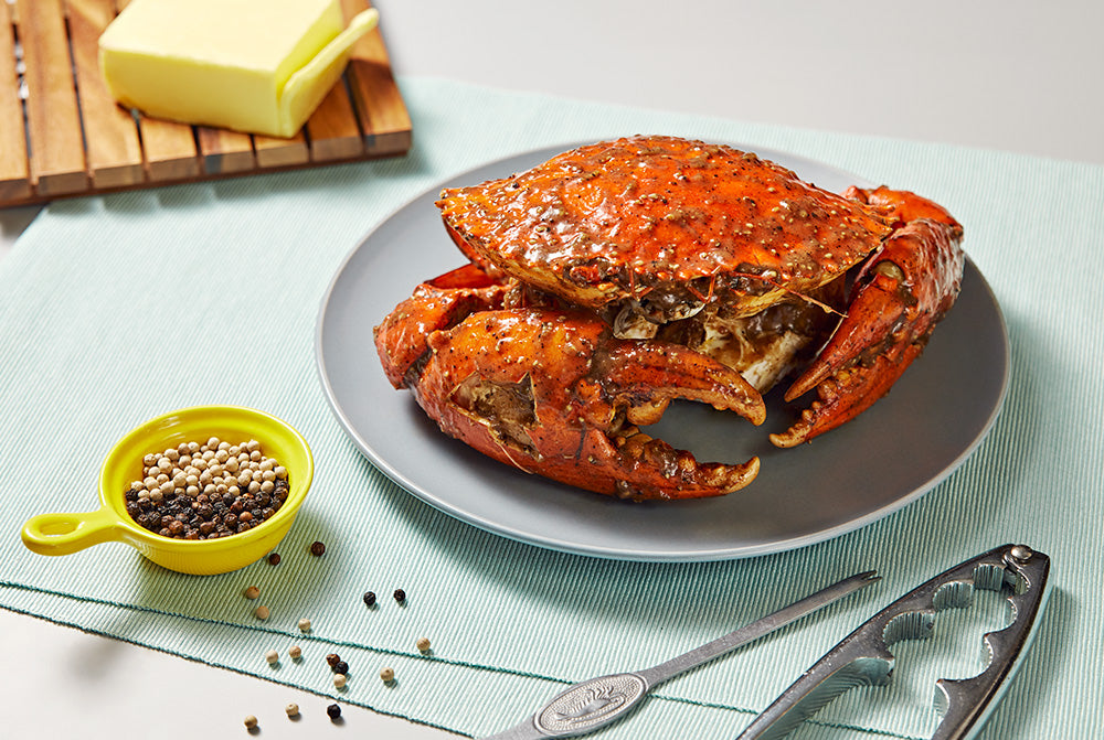 Love, Afare Black Pepper Crab Spice and Products