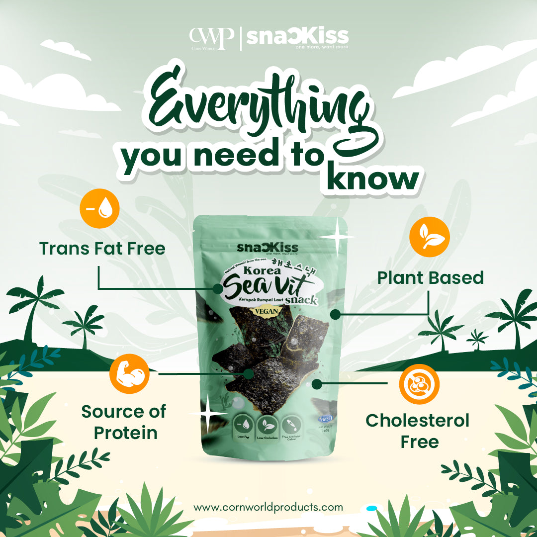 Seaweed Salted Egg Cracker Chips and Products