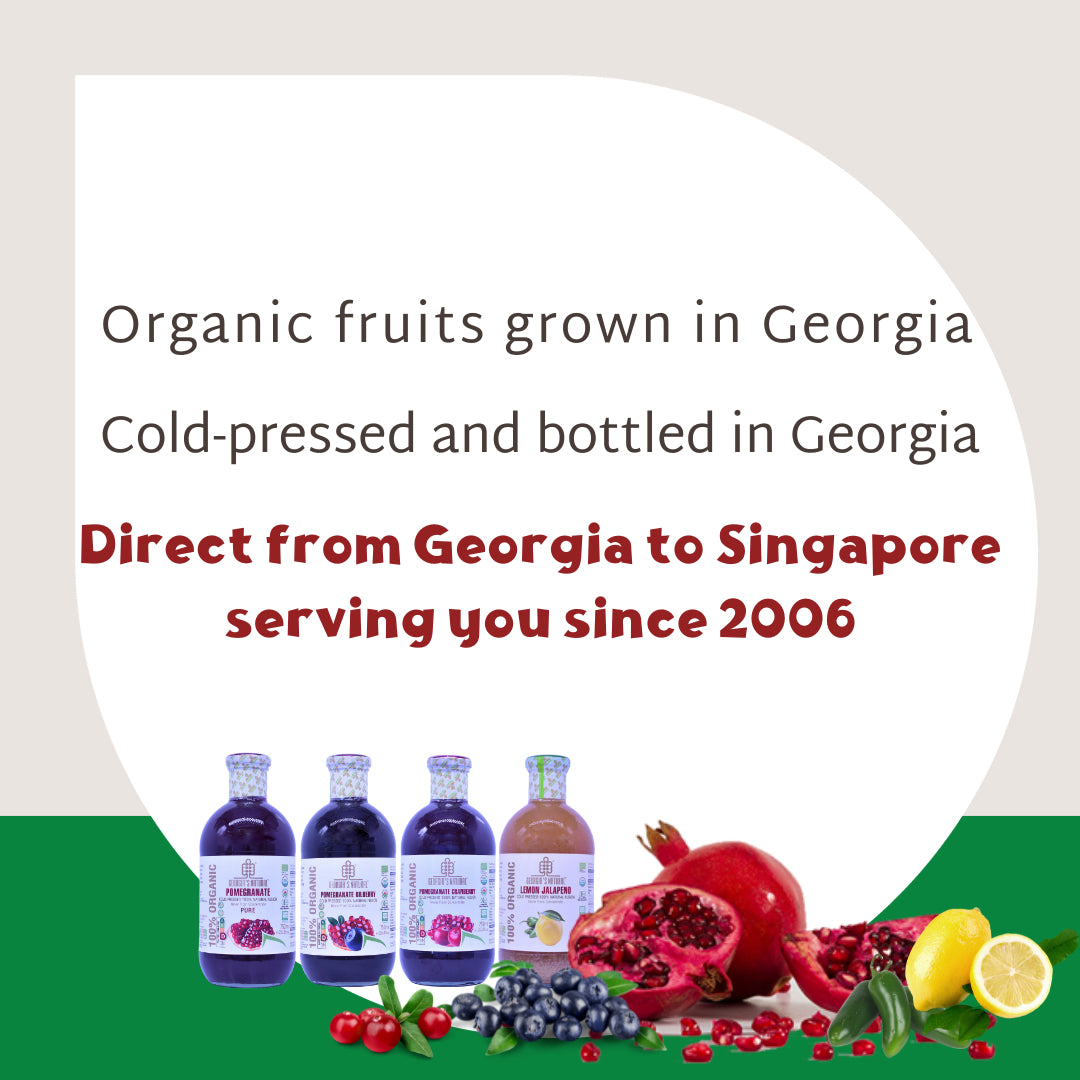 Georgia's Natural Pure Pomegranate Juice 750mL
