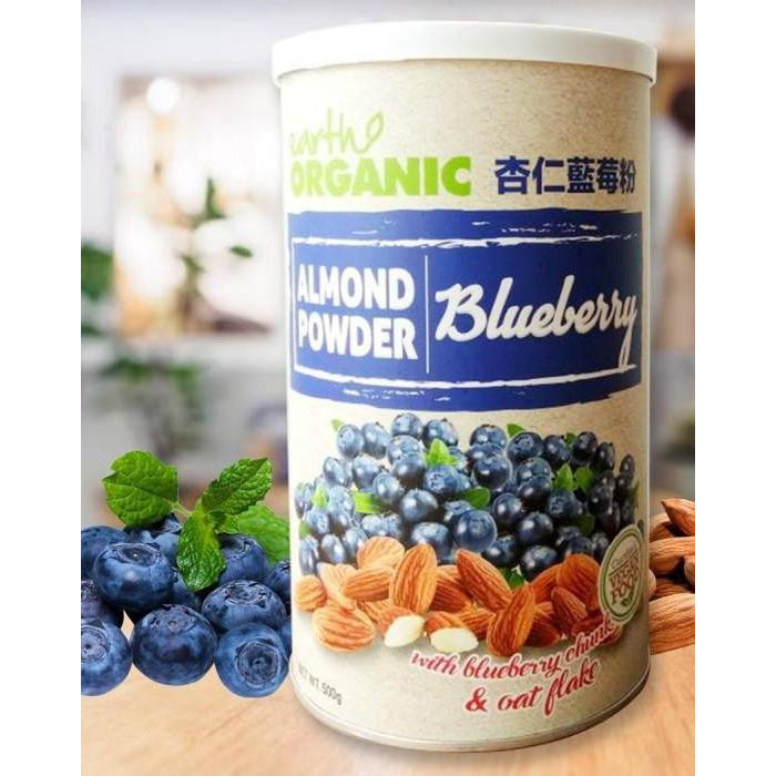 Earth Organic Almond Powder / Walnut & Hazelnut Powder / Black Sesame Powder (500g)