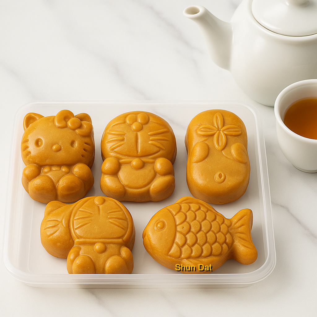 Ipoh Traditional Handmade Piglet Mooncake Biscuit Mid-Autumn (6pcs)