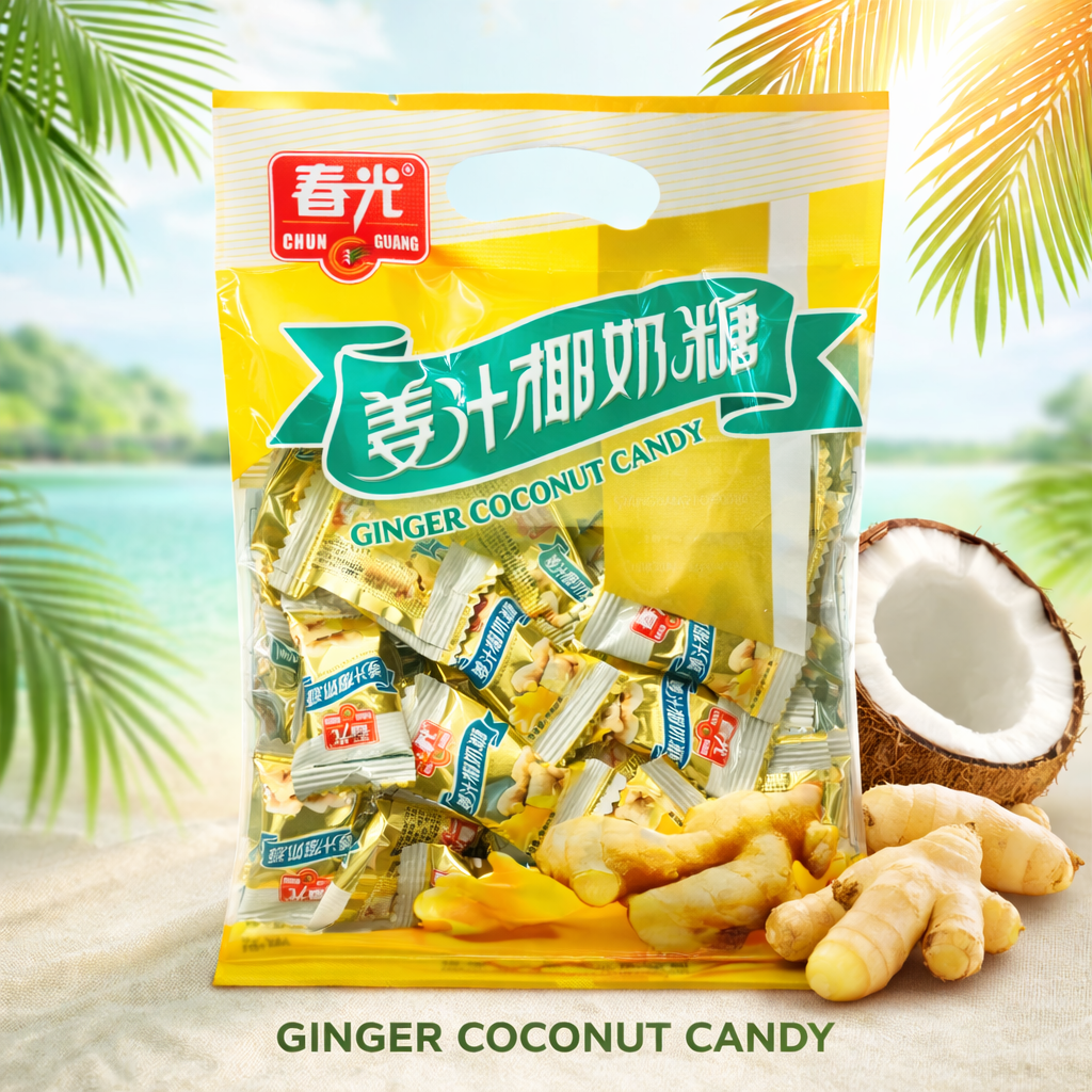 Ginger Coconut Milk Candy – Chun Guang Classic Coconut Sweets
