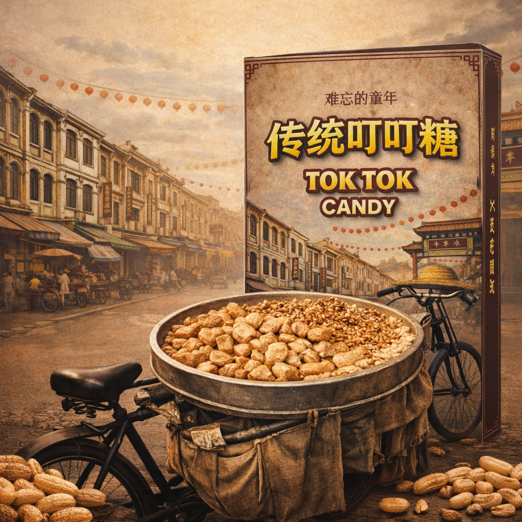Traditional Tok Tok Candy (Singapore Tourist Edition)