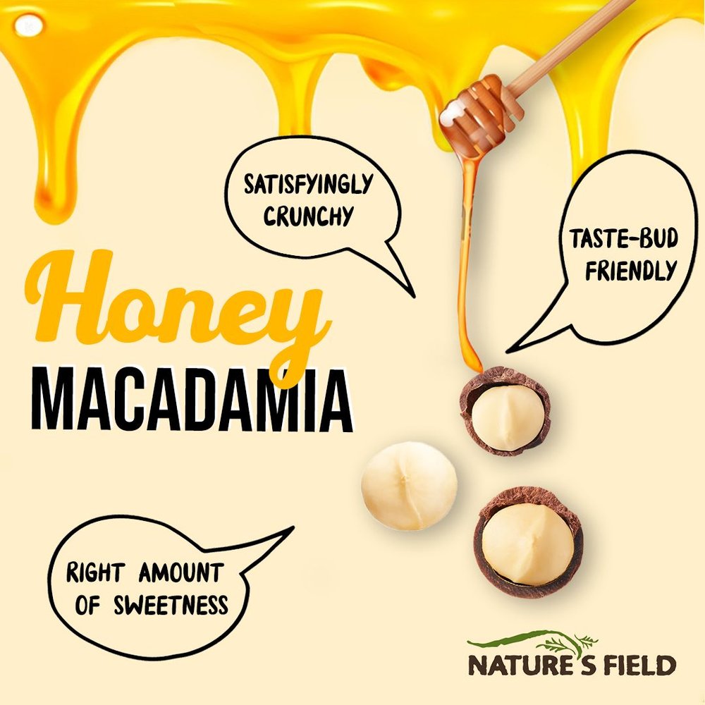 Nature Field Macadamia Nuts (Honey)