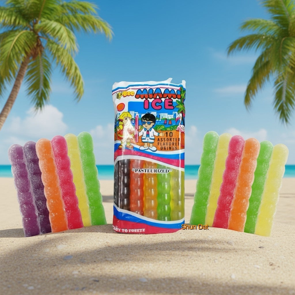 Childhood Snack Ice Pop Stick and Product