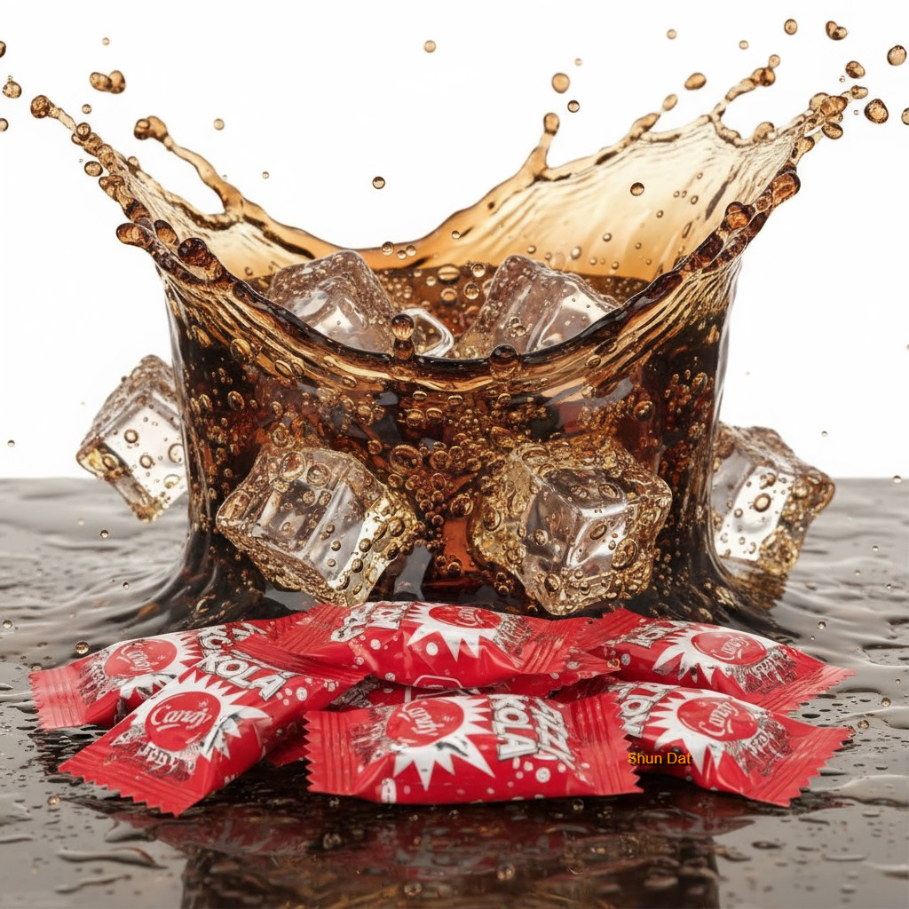 Childhood Fizzy Kola Candy / Sarsi Homark Candy/ Rinda Soft Candy/ Sarsi Lollipop