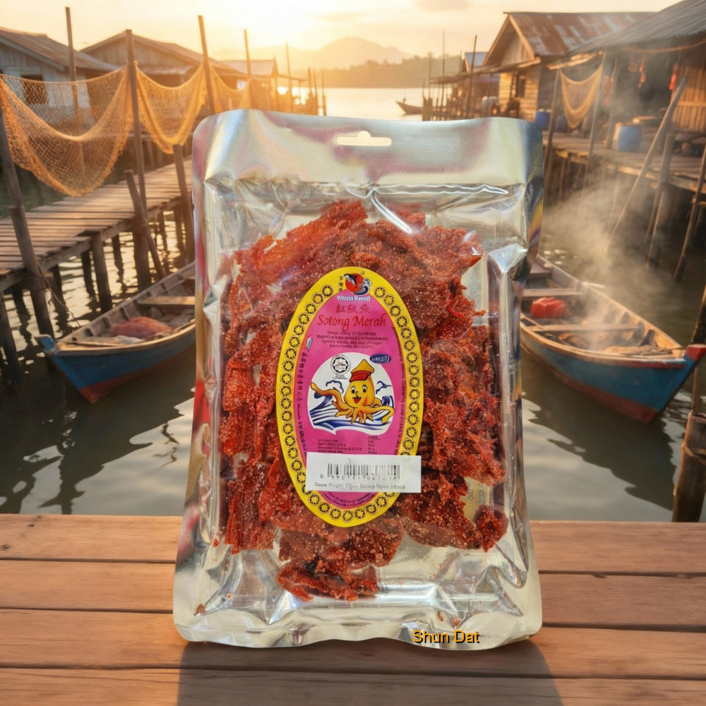 Whale Brand Roasted Tail (Sotong Ekor) and Products