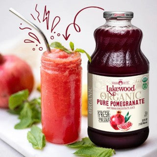 Lakewood Organic Pure Pomegranate/Tart Cherry/Cranberry/Beetroot Juice