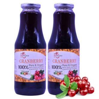Cranberry Juice (PomeFresh Pure Organic Cranberry Juice)