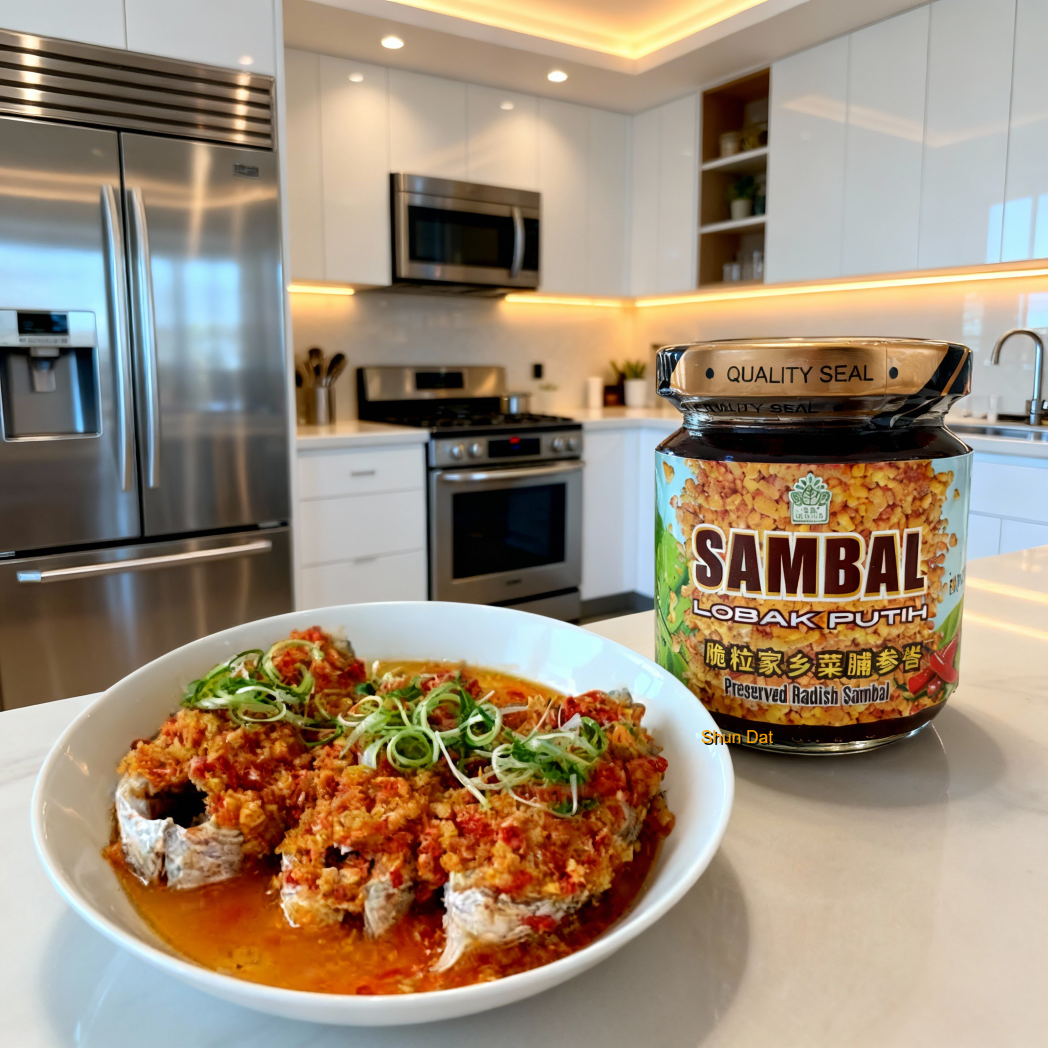 Jaslyn Kitchen Premium Sambal Shrimp and Radish Sambal