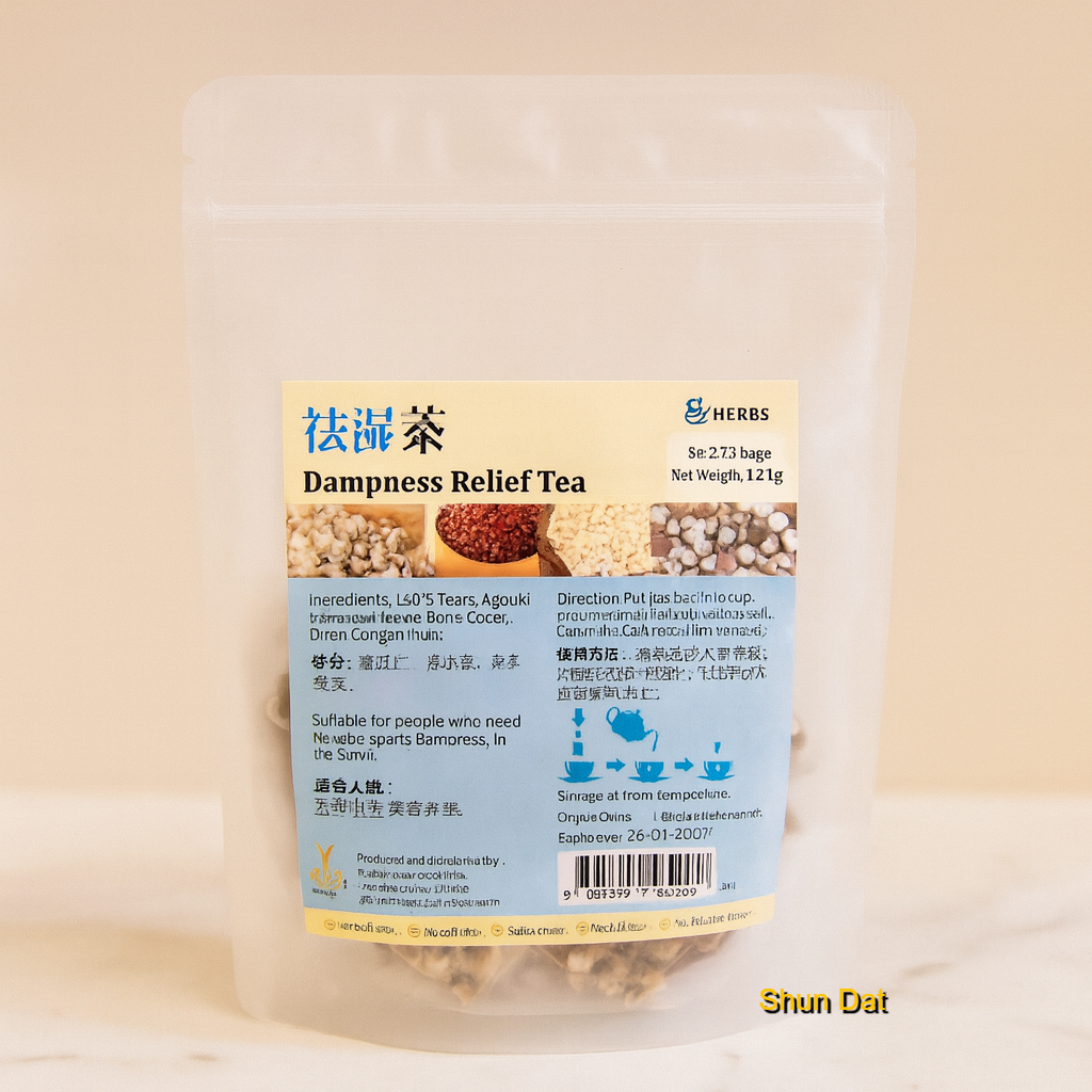 Dampness Relief Tea 5g x 25 bags (125g) – Natural Herbal Tea for Excess Dampness Relief