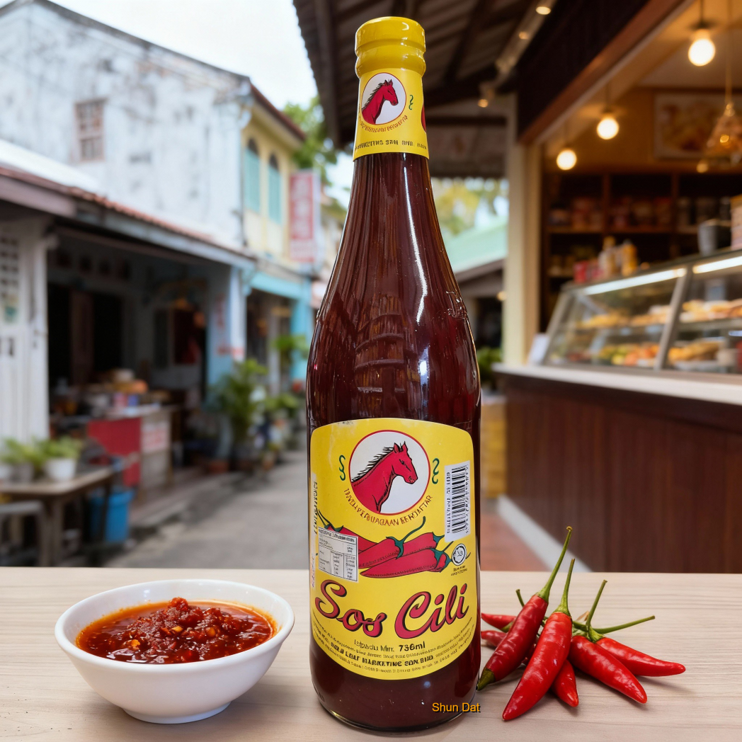 Authentic Penang Chilli Sauce Horse Brand and Product