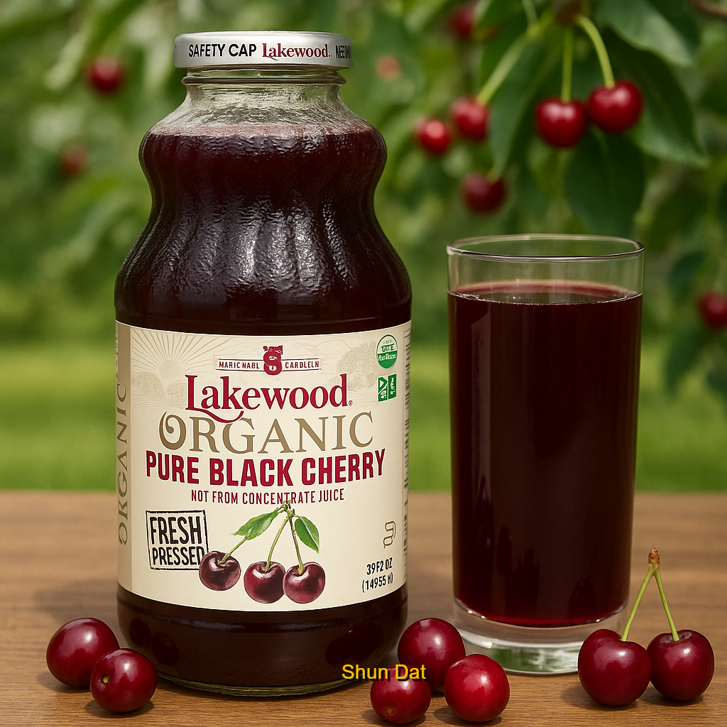 Lakewood Organic Pure Black Cherry Juice