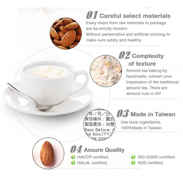 Lotus Root Almond Drink (Low Sugar) Almond Powder less sugar