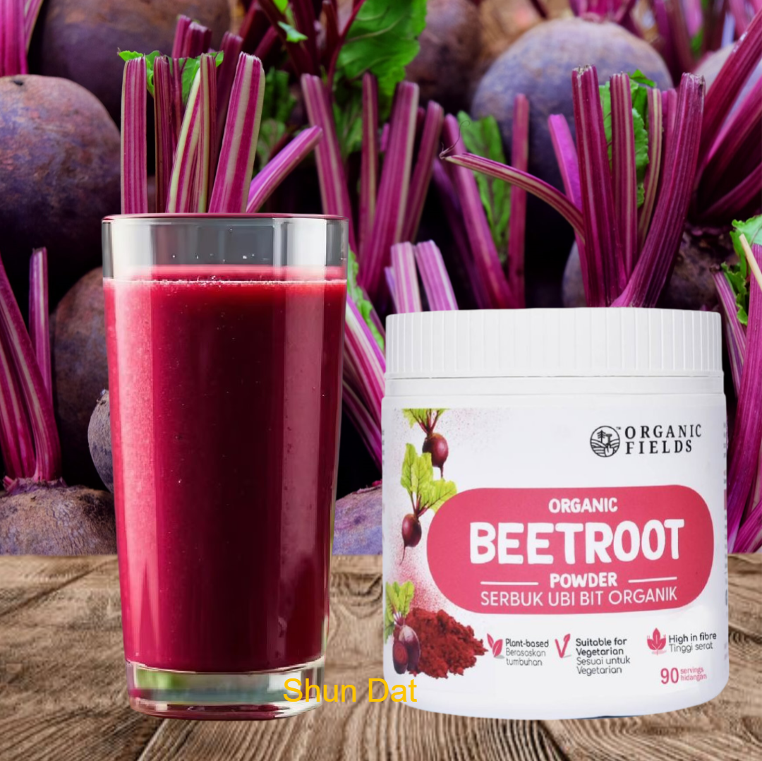 Organic Beetroot Powder (Organic Fields Brand)