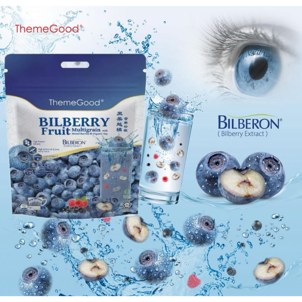 Themegood Bilberry Fruit Multigrain with Mixed Berries & Organic Soy (Sachets)