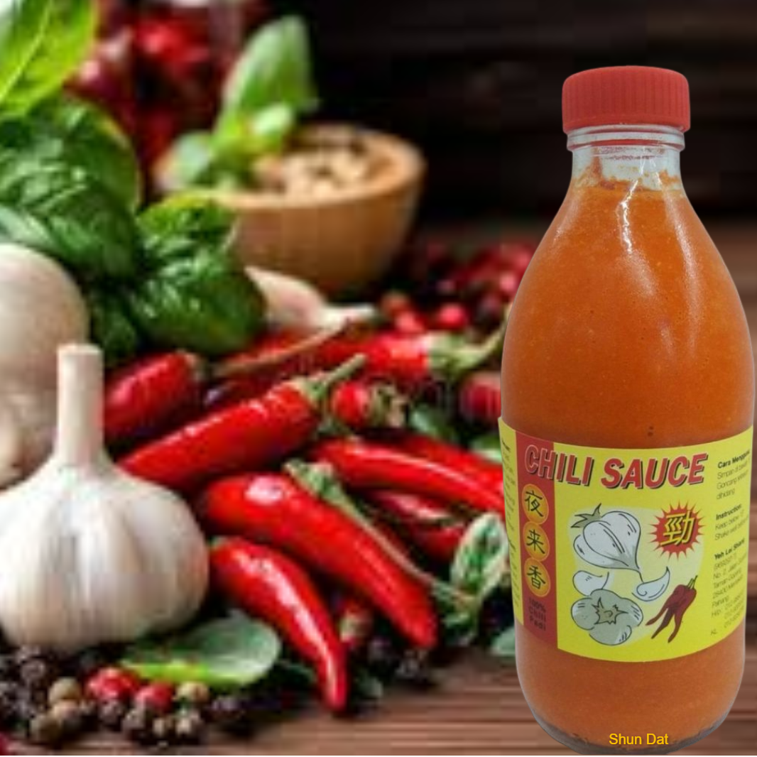 Mentakab Yeh Lai Shiang Spicy Chili Sauce (Garlic)