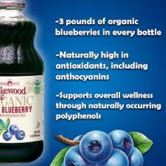 Lakewood Organic Pure Blueberry Juice and Products