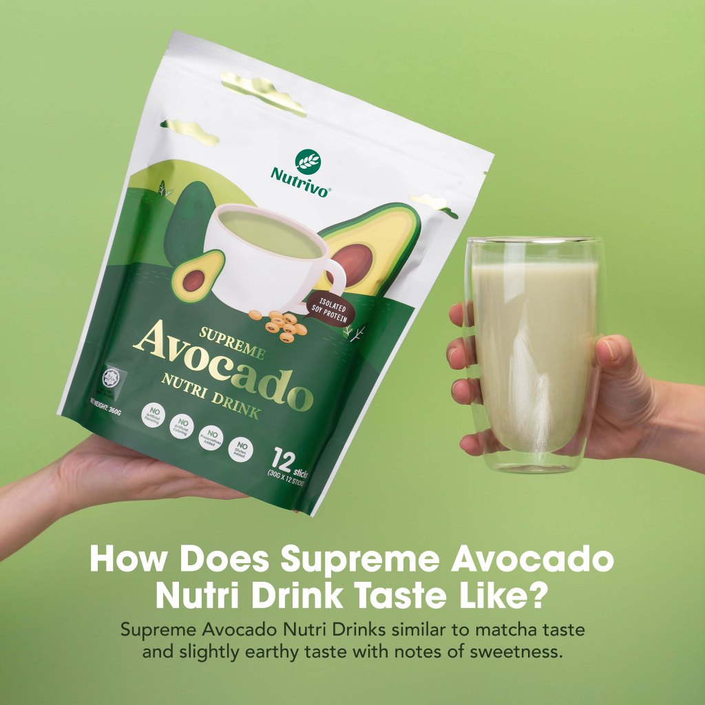 Avocado Multigrain Beverage (Nutrivo Brand)